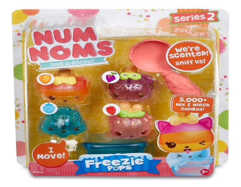 Num Noms Freezie Pops Scented 4-pack (Multicolour)