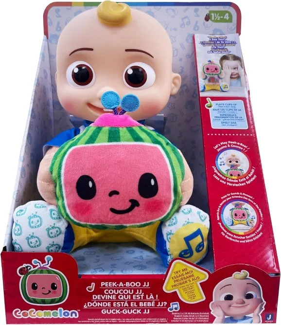 CoComelon Peek-a-Boo JJ Doll
