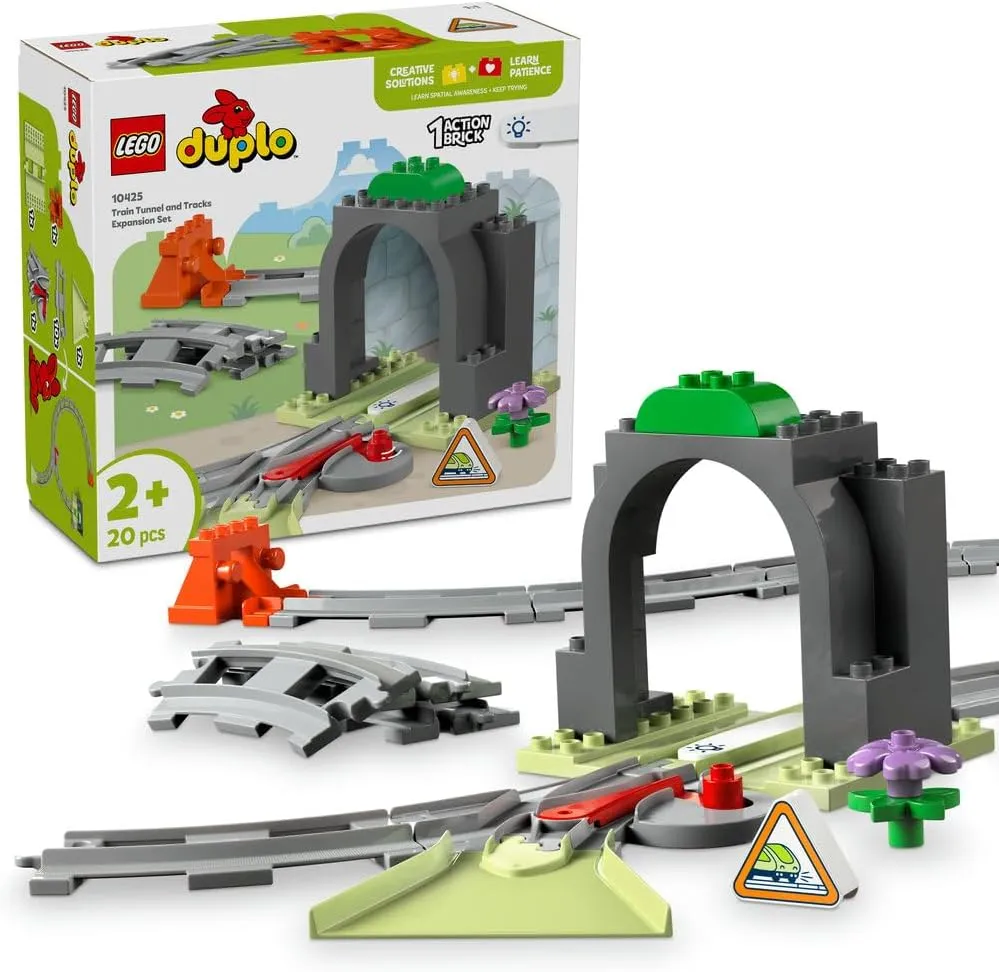 LEGO DUPLO 10425 Town Train Tunnel and Tracks Set