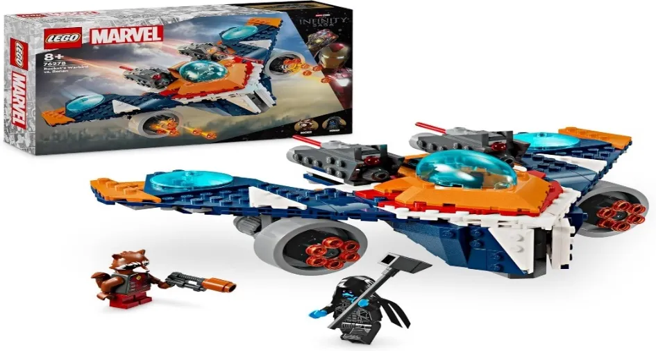 LEGO Marvel 76278 Rocket vs Ronan Warbird Set