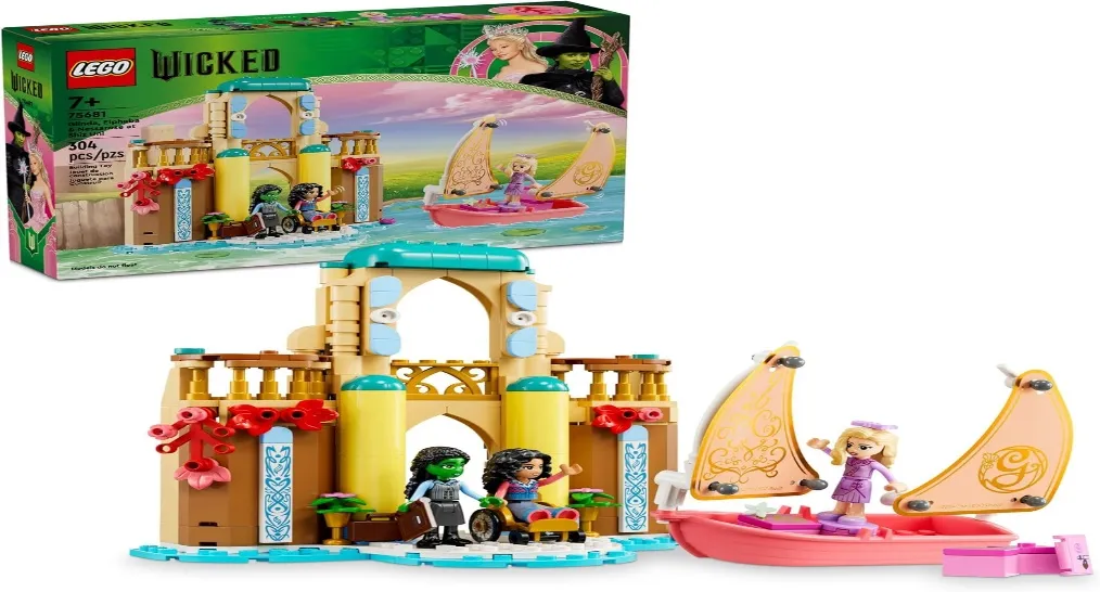 LEGO Wicked 75681 Glinda Elphaba & Nessarose Shiz University Building Set Set Adventure Set Pack Adventure Set for Kid
