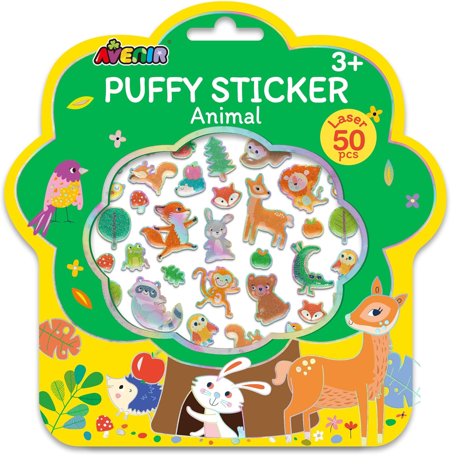 Puffy Sticker Animal_x000D_