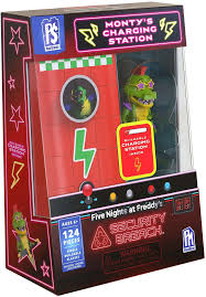FNAF - Charging Station Security Breach Construction Set - Monty
